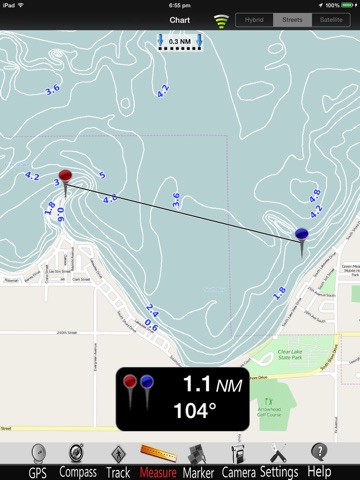 Iowa Lakes Nautical Charts Pro screenshot 2
