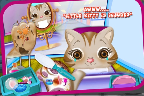Kitty Cat Paw Doctor - Pet hospital games and doctor clinic screenshot 3
