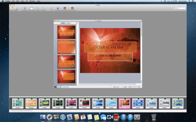 Professional Templates &amp; Backgrounds for Microsoft PowerPoint thumbnail 3