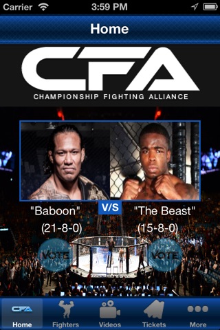 Championship Fighting Alliance screenshot 2