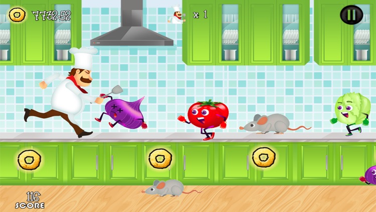 Cooking Crazy Running Dash - Top Mouse Fighting Food Smash World Free