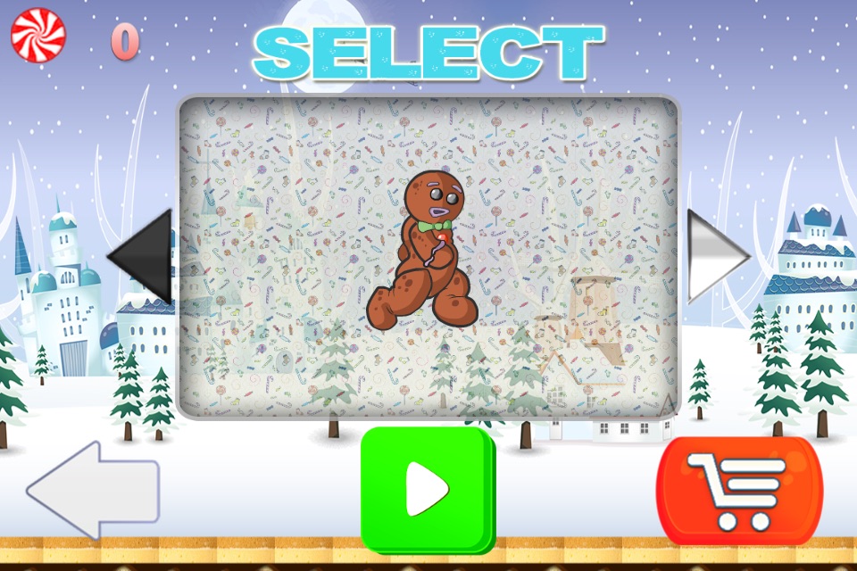 Ginger-Bread Man Run-ning : Candy and Cookie House Edition screenshot 2