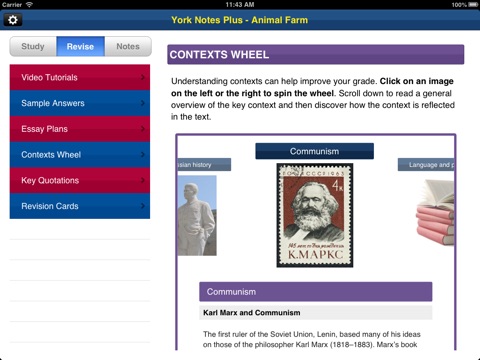 Animal Farm York Notes GCSE for iPad screenshot 4