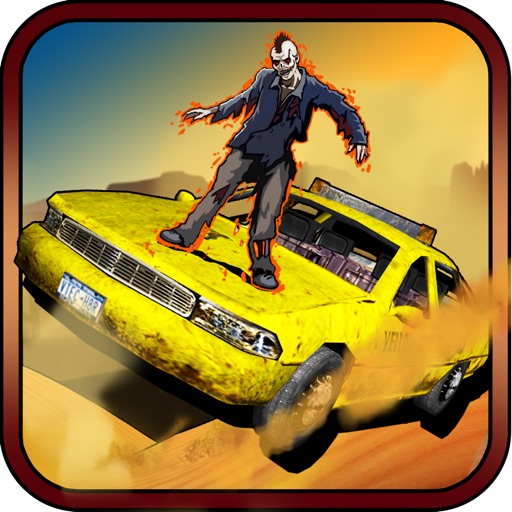 3D Zombies Shooter Car Highway Racing Game - FREE icon