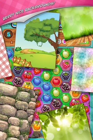 Berry Match Three FREE - A fun, yummy fruit switch-ing puzzle game! screenshot 4