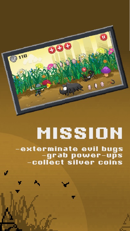 Army Mini Pixel Commando Brigade: Bug Killer Soldier Warriors