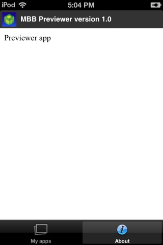 MBB Apps Previewer screenshot 2