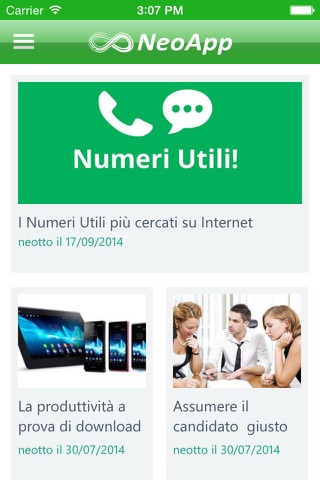 NeoApp di Neotto Numero Verde screenshot 4