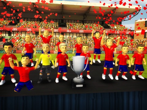 Игра Striker Soccer Euro 2012: dominate Europe with your team