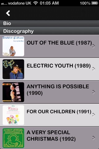 Debbie Gibson Official App screenshot 2