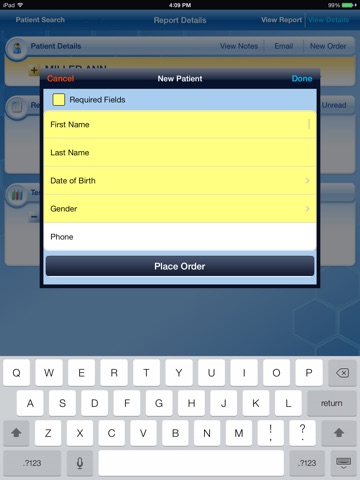 LabWorks Physician Portal for the iPad screenshot 3
