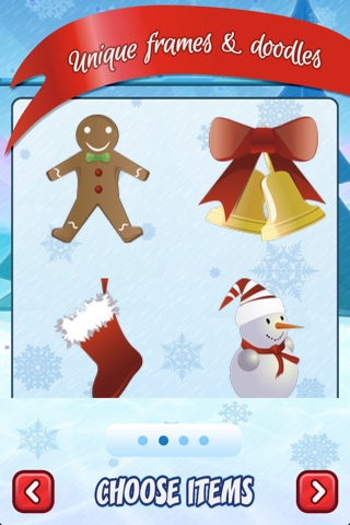 Holiday StickerGrams - Christmas, New Year's and Winter Stickers for your photos! screenshot 2