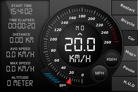 Speedometer GPS Tracker+ HUD and Track information screenshot 4
