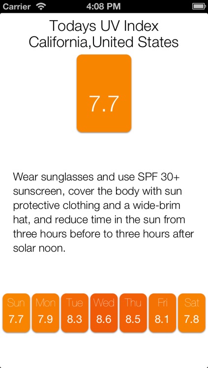 Sunscreen - UV Index, Protect your skin from the sun