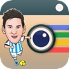 Insta Football Camera : Ultimate Photo Soccer Player Fantasy Sticker