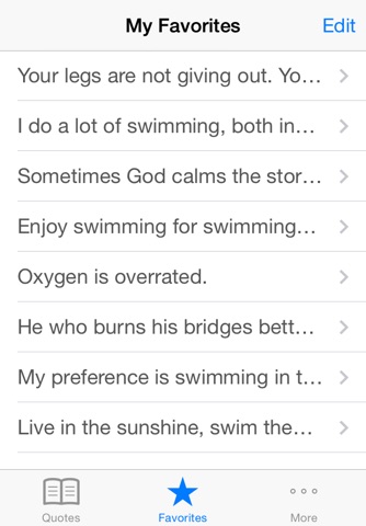 Swimming Quotes & Sayings - Motivational thoughts to improve your performance in the pool & your love for the water screenshot 3