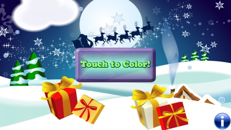 Coloring Book : Christmas for Toddlers ! FREE App with Christmas Coloring Pages