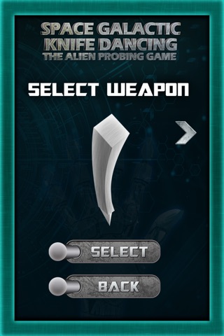 Space Galactic Knife Dancing : The alien probing game - Free screenshot 4