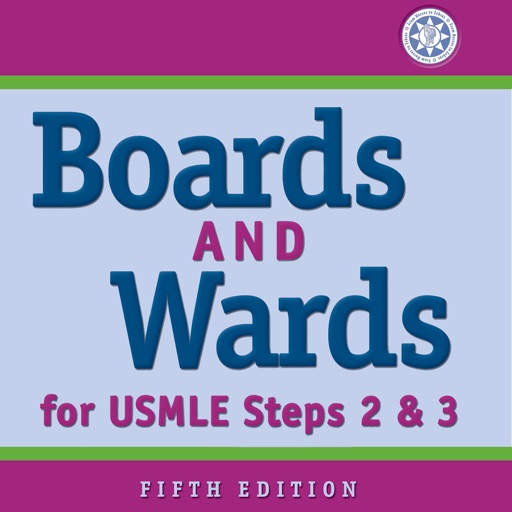 Boards and Wards: For USMLE Steps 2 & 3 - Test Prep & Review Book icon