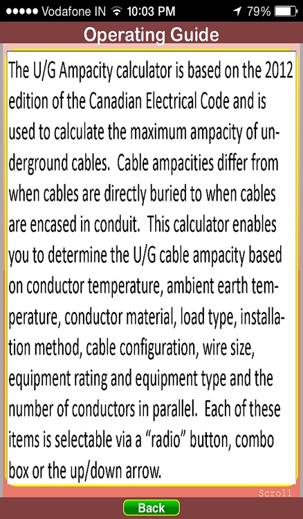 UNDERGROUND CABLE AMPACITY