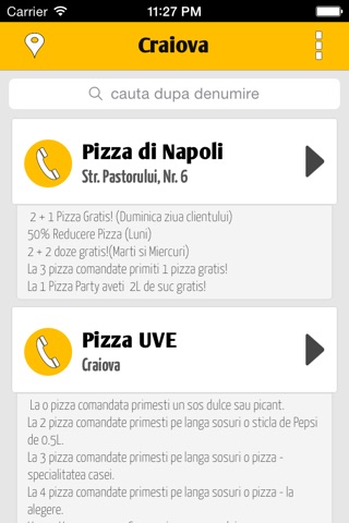 vreaupizza.ro screenshot 4