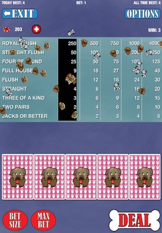 Card Dogs - Video Poker Game screenshot 3