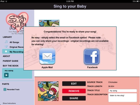 Sing To Your Baby screenshot 4