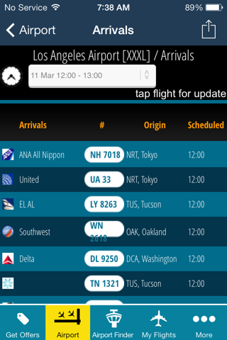 Los Angeles Airport Info screenshot 3
