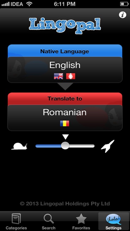 Lingopal Romanian LITE - talking phrasebook