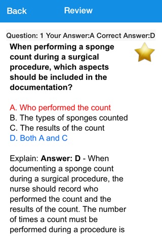 CNOR(Certified Nurse Operating Room) Exam Prep screenshot 3