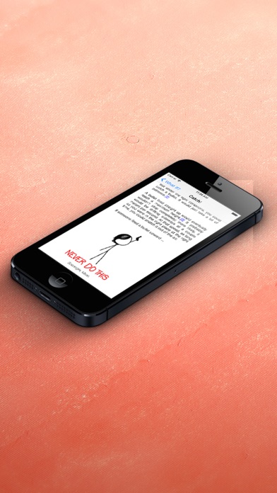 How to cancel & delete XKCD: What If? Reader from iphone & ipad 1