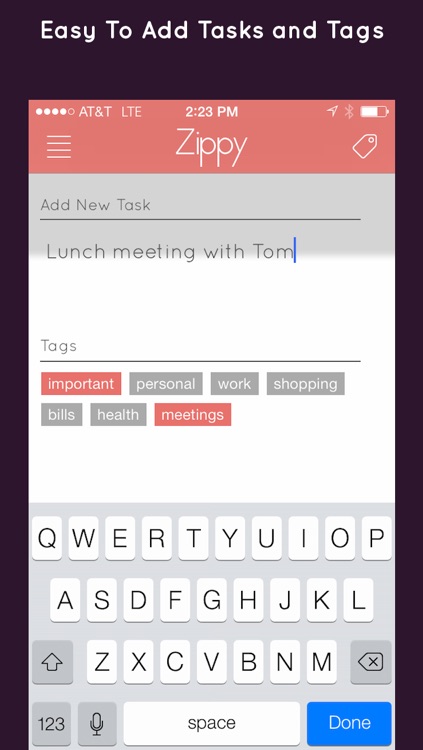 Zippy - Tasks and Reminders screenshot-3