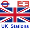 UK Train and Underground Stations Finder