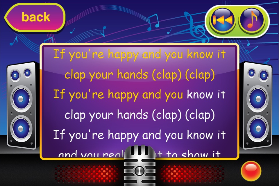 Karaoke For Kids screenshot 2