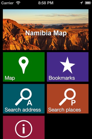 Offline Namibia Map - World Offline Maps screenshot 2