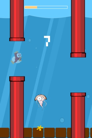Floppy Fish - Best Free Tap Game of Tiny Cute Fishes screenshot 4