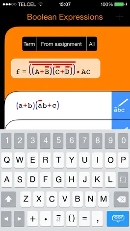 Game screenshot Boolean Expressions apk