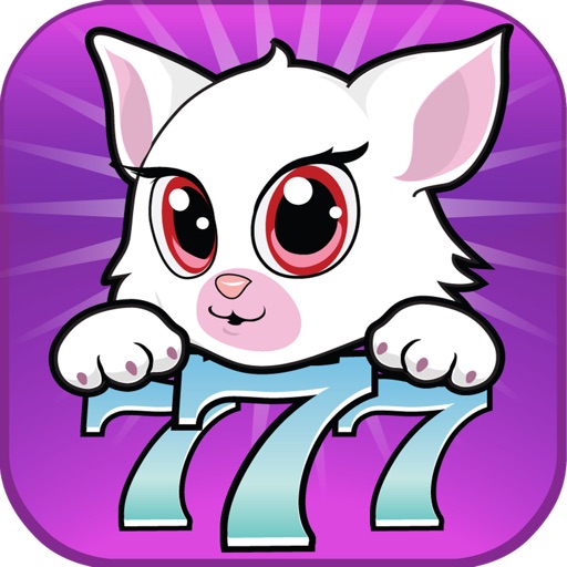 Lucky Kitty 777 Fun Slots - Cute Kitten Casino Slot Machine Free icon