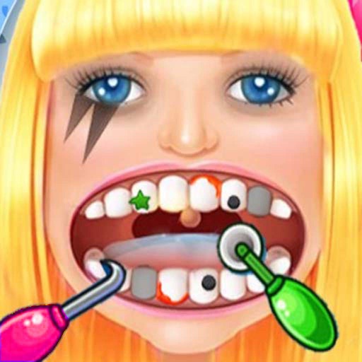 Crazy Celebrity Dentist Office - Little Kids Games HD icon