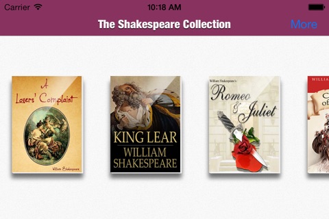 The Shakespeare Collection Lite screenshot 2