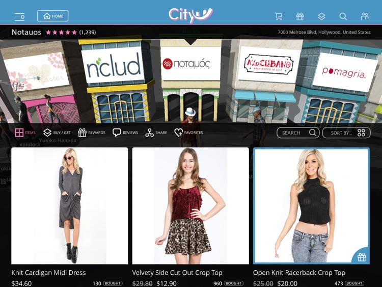 CityU – Virtual online shopping world. Shop with friends, win rewards and find designer styles! screenshot-3