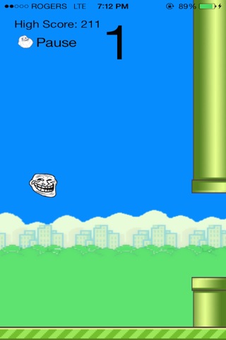 Flappy Troll - Trolling screenshot 3