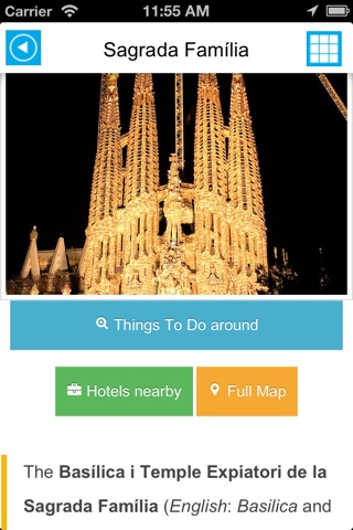 Barcelona offline map, guide & hotels screenshot 4