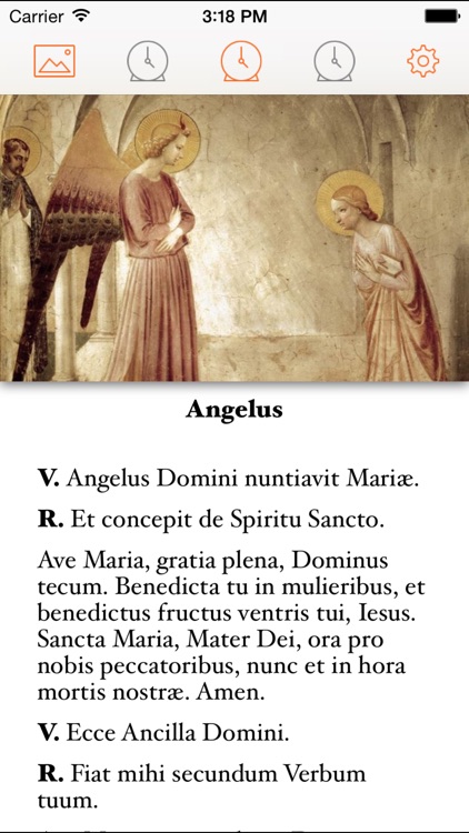 Pocket Angelus – The Angelus and Regina Caeli with daily alarms