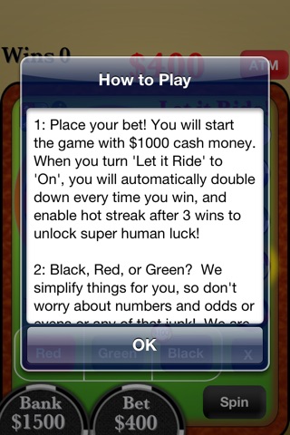 Roulette App screenshot 3