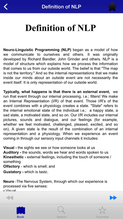 NLP Practitioner Training App