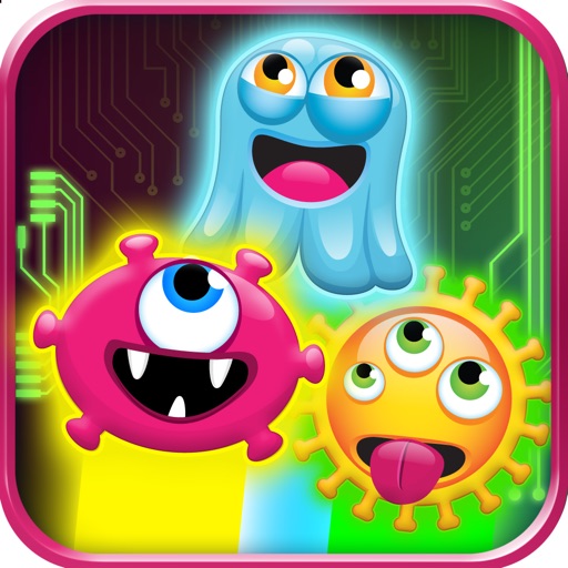 Annoying Glow Virus Jump - Monsters in the Machine Icon