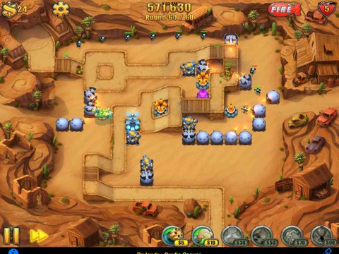 How to play Fieldrunners 2 (iPad version) screenshot 3