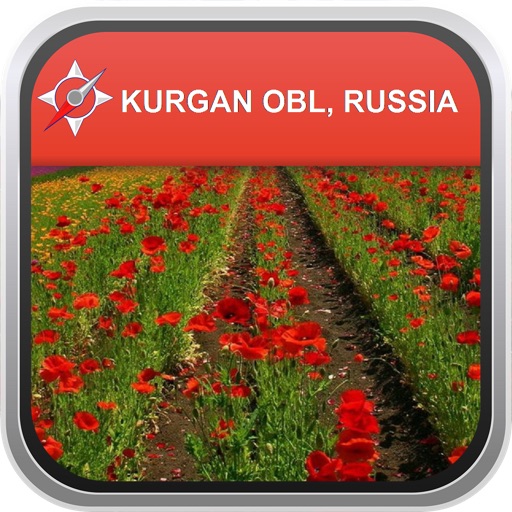 Offline Map Kurgan Obl, Russia: City Navigator Maps