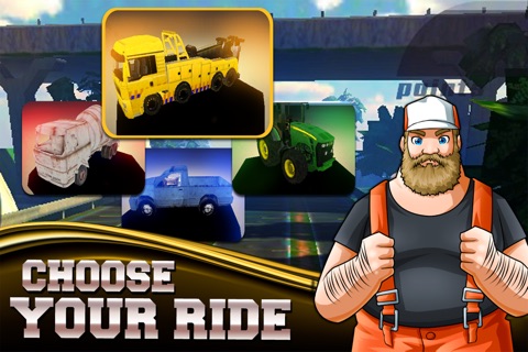 Drunk Trucker Joe 3D Truck Driving Race screenshot 3
